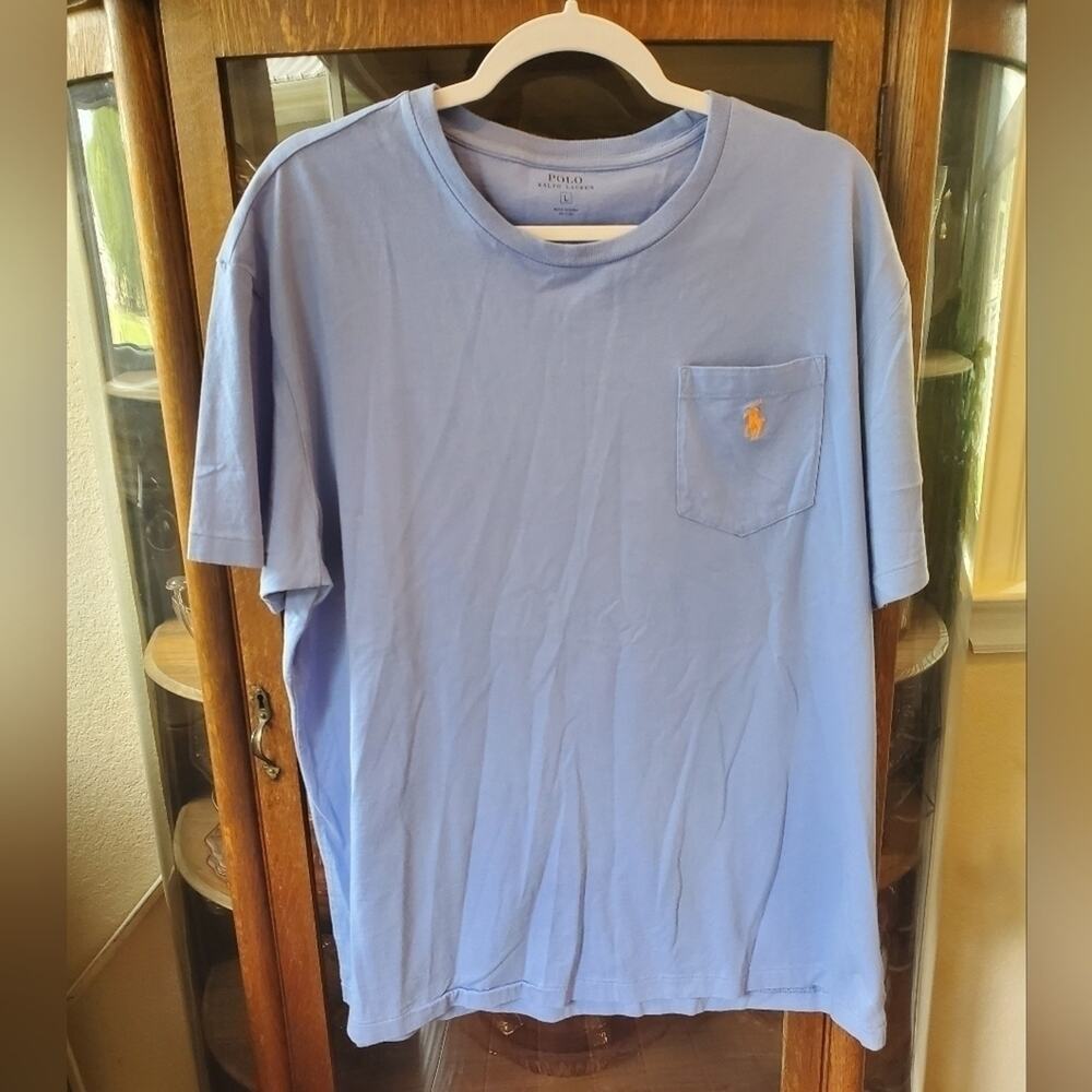 Ralph Lauren blue men's large polo shirt